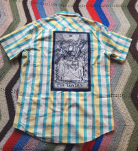 Load image into Gallery viewer, Silver Metallic Lovers Light Flannel Dress Shirt