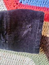 Load image into Gallery viewer, Silver Metallic High Priestess Black Cordoroy Velvet Blazer