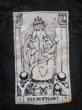 Load image into Gallery viewer, Hierophant Black Long Sleeve Dress Top