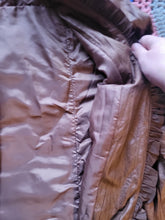 Load image into Gallery viewer, Hanged Man Fake Leather Frilly Bomber