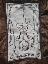 Load image into Gallery viewer, Hanged Man Fake Leather Frilly Bomber