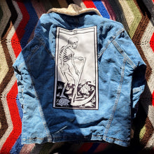 Load image into Gallery viewer, Wooly Death Jean Jacket Overcoat