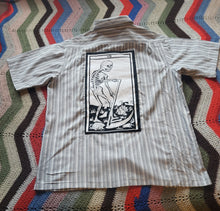 Load image into Gallery viewer, Death Striped Light Short Sleeved Shirt
