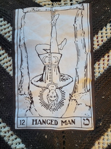 Hanged Man 70s Hand Knit Shawl