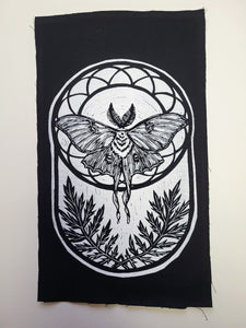 Luna Moth Back Patch