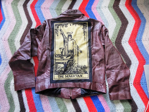 Metallic Magician Classic Leather Jacket