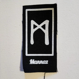 Mannaz Mini Patch