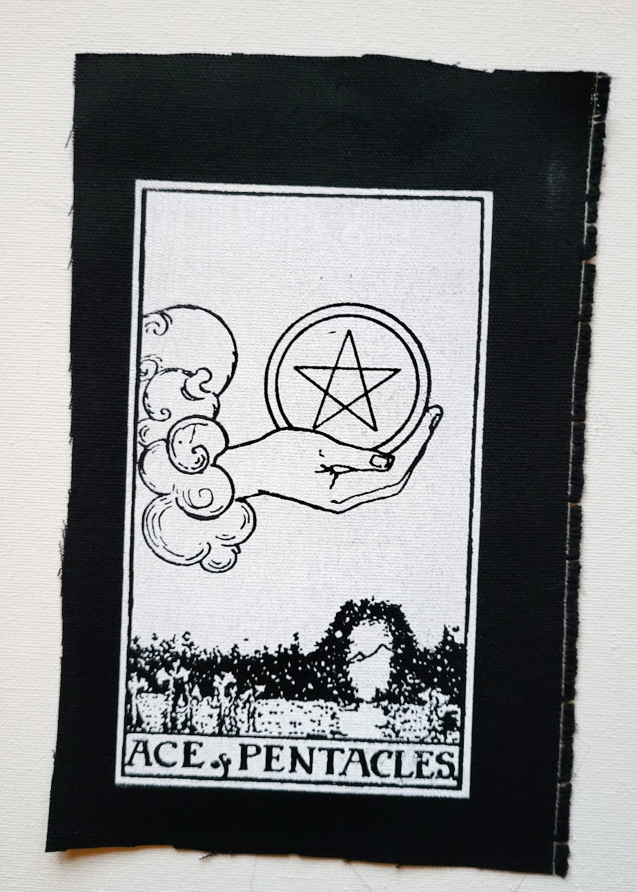 Ace of Pentacles Palm Patch