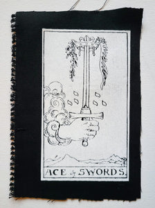 Ace of Swords Palm Patch
